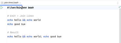 Joining two statements