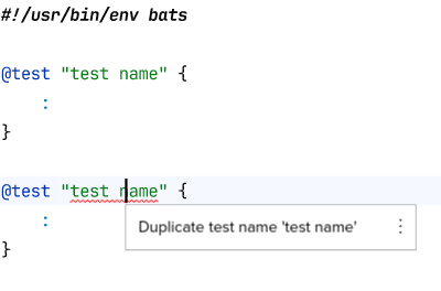 Duplicate bats-core test