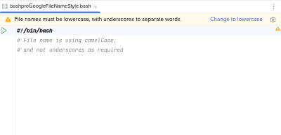 File name style