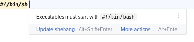 Shebang definition