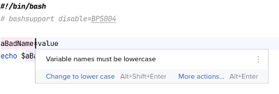 Variable name style