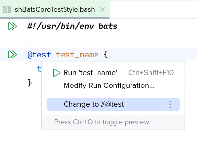 Vor 'Switch bats-core test marker style'