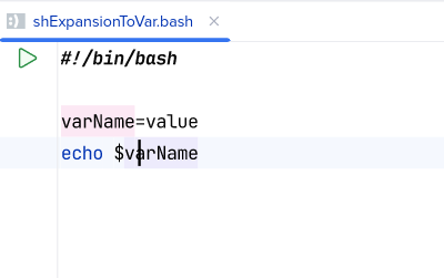 После 'Convert to variable reference $name'