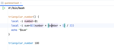 Navigating from variable reference to definition