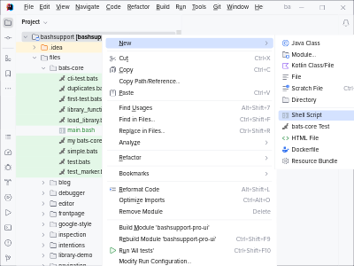 How to create your first shell script file